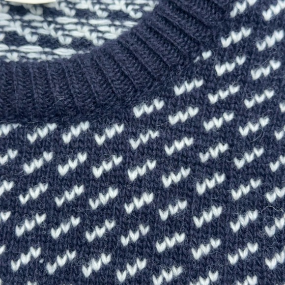 Vintage LL Bean Birdseye Nordic Sweater Mens XXL Made in Norway Preppy Gorpcore - Picture 4 of 8